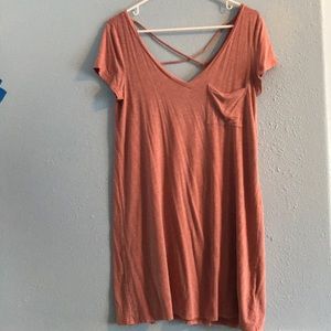 American Eagle Blush Colored Dress